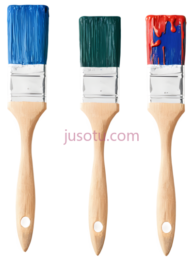 彩色画笔,工具, PNG