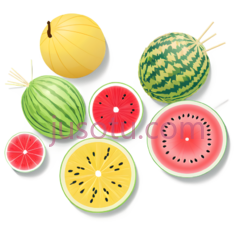 夏季水果PNG