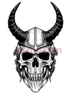 骷髅,哥特式,白色PNG