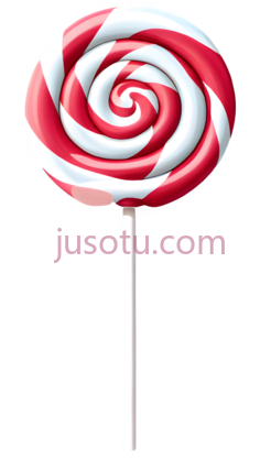 棒棒糖,螺旋形,红色,白色PNG