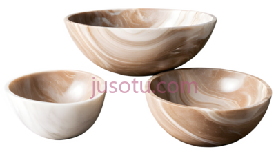 碗,大理石,棕色, PNG
