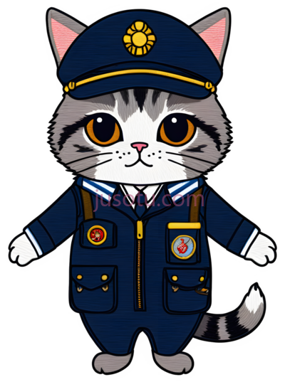 猫,卡通,灰色,黑色,白色,黄色, PNG