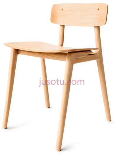 木质椅子, PNG