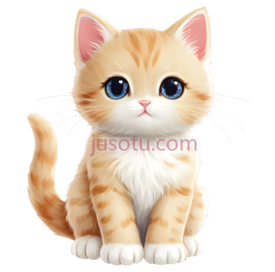 可爱,猫咪,小猫,宠物, PNG