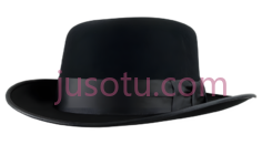 帽子,礼帽,黑色PNG