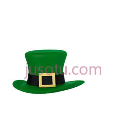 帽子,礼帽,绿色PNG