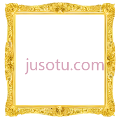 相框,巴洛克,金色PNG