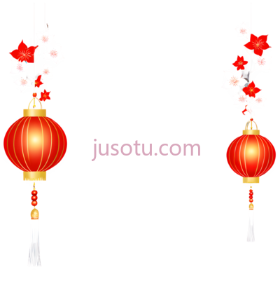 灯笼,中国风,红色, PNG