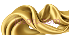 金色,丝绸PNG
