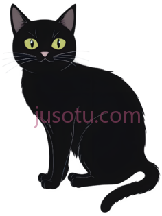 猫,黑色PNG