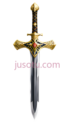 剑,装饰性武器,金色,银色PNG