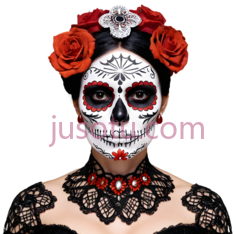 面具,骷髅头,白色PNG