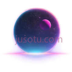 星球,科幻,蓝色,紫色PNG
