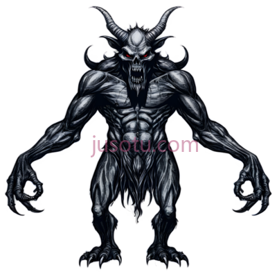 恶魔,幻想,黑色,灰色, PNG