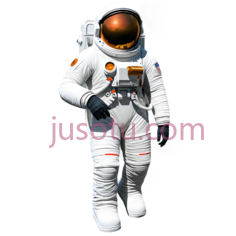 宇航员,太空服,白色PNG