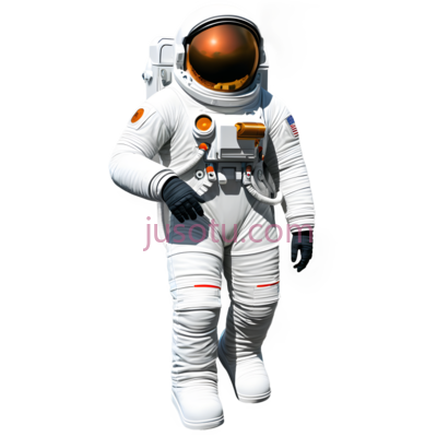 宇航员,太空服,白色, PNG