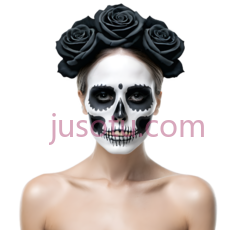 面具,骷髅,白色PNG