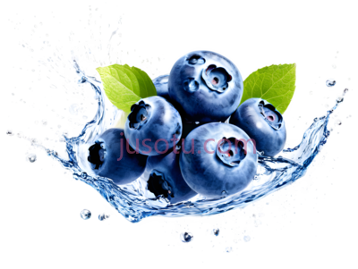 蓝莓,卡通,蓝色, PNG