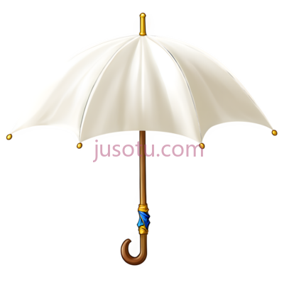 雨伞,白色, PNG