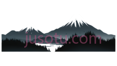 山峰,插画,白色, 黑色PNG