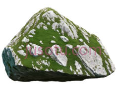 岩石,苔藓PNG