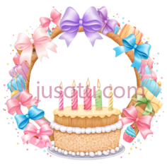生日蛋糕,礼盒, PNG