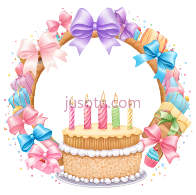 生日蛋糕,礼盒, PNG