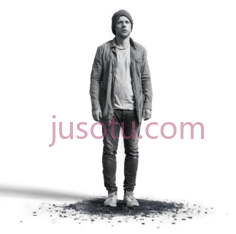 人物,休闲,黑白PNG