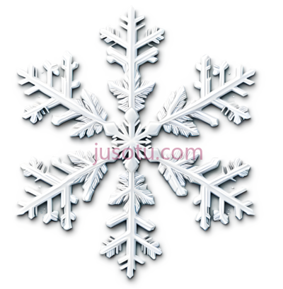 雪花,对称,白色, PNG