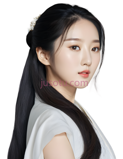 女性,古装,白色, PNG