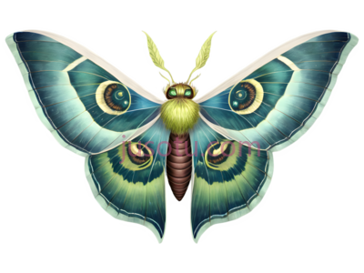蛾, PNG