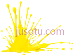 颜料,抽象,黄色PNG