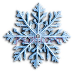 雪花,对称,蓝色PNG