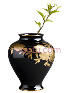 花瓶,古典,黑色PNG