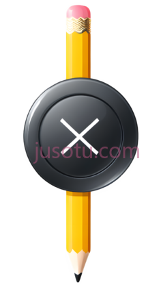 铅笔,卡通,黄色PNG