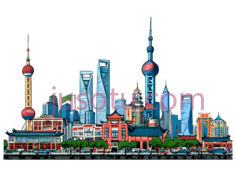 上海,建筑, PNG