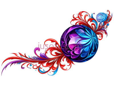 花纹,抽象,蓝色,紫色,红色, PNG