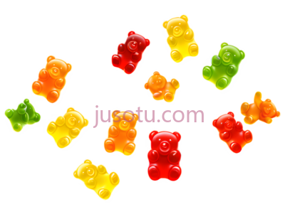 果冻熊, PNG
