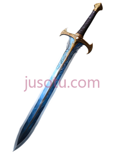 剑,装饰性武器,蓝色PNG