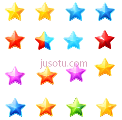 星星,闪亮,紫色, PNG