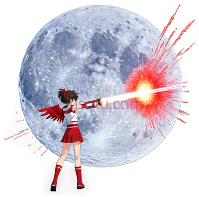 超级少女,动漫,红色,白色, PNG