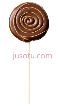 棒棒糖,螺旋形,棕色PNG