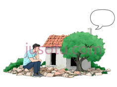 房子,卡通,白色, 红色, 绿色PNG