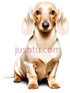 腊肠犬,卡通,浅棕色PNG