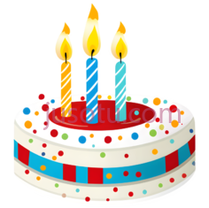 生日蛋糕,蜡烛PNG