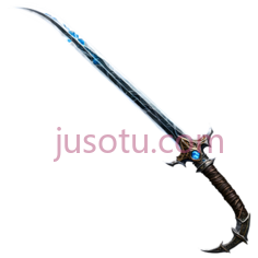 剑,幻想,银色,蓝色PNG