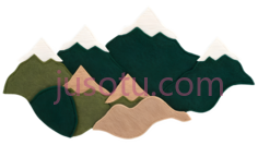 山脉,卡通,白色,绿色,棕色PNG