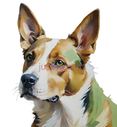 肖像,犬, PNG