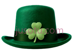 帽子,礼帽,绿色PNG