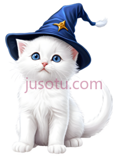 可爱,小猫,帽子PNG